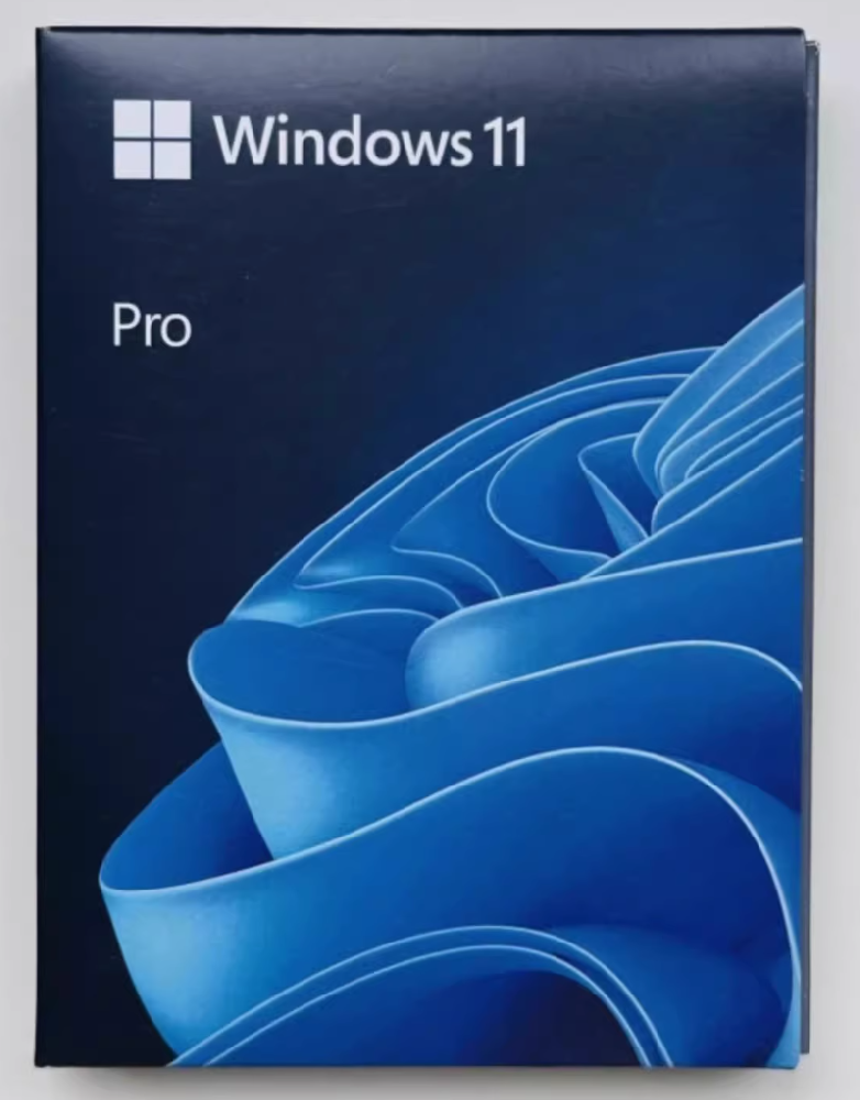 windows 11 Pro color box with U disc